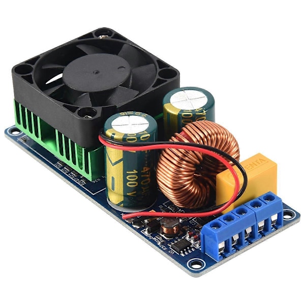 IRS2092S Klasse D HIFI Mono Digital Effektforstærker Board 500W 58-70V