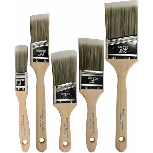 Set med 2 Pro Grade-penslar - 5-delars penselset