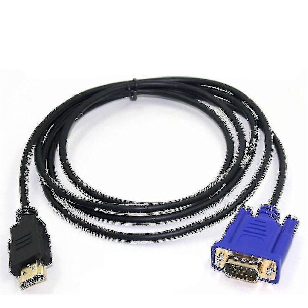 HDMI till VGA Videokabel för TV Datorskärm