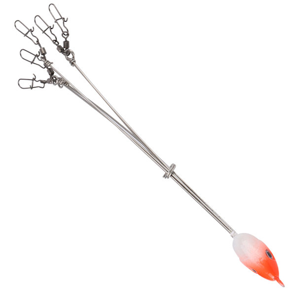 5 Arms Alabama Umbrella Jig Head Fishing Rig syöttikalastusuistimet Snap-pyörillä (1#)