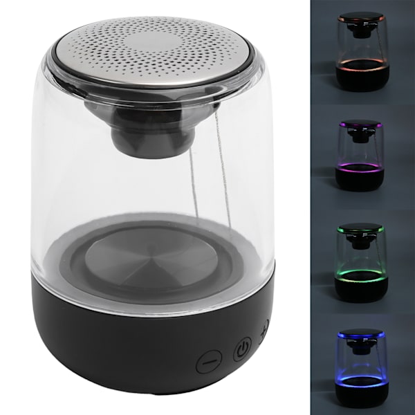 Kannettava langaton Bluetooth 5.2 -kaiutin, subwoofer, HIFI LED -valo, stereokaiutin