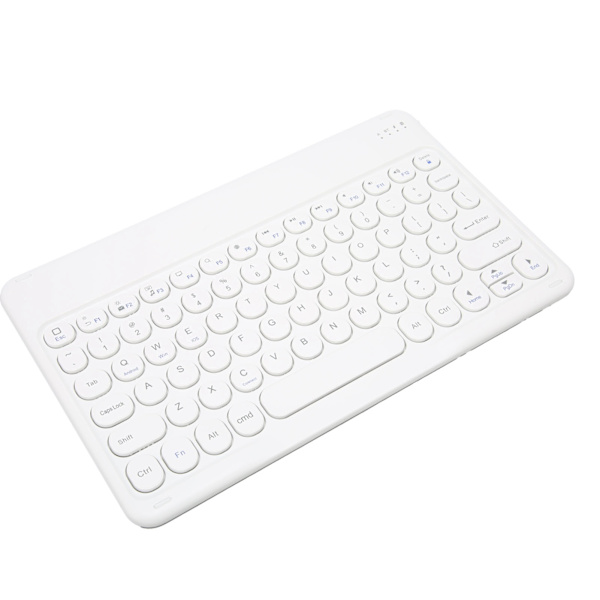 Retro Keyboard Rund Keycap Ultra Slank God Rebound Type C Mini Trådløst Tastatur til Mobiltelefoner Computere Laptops