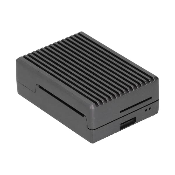Kylfodral i aluminiumlegering, värmeavledande skyddsfodral för Raspberry Pi 4 B