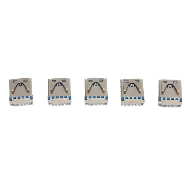 5 stk. spillkonsoll USB-ladeport metall erstatning konsoll USB-ladestikkontakt for PS5