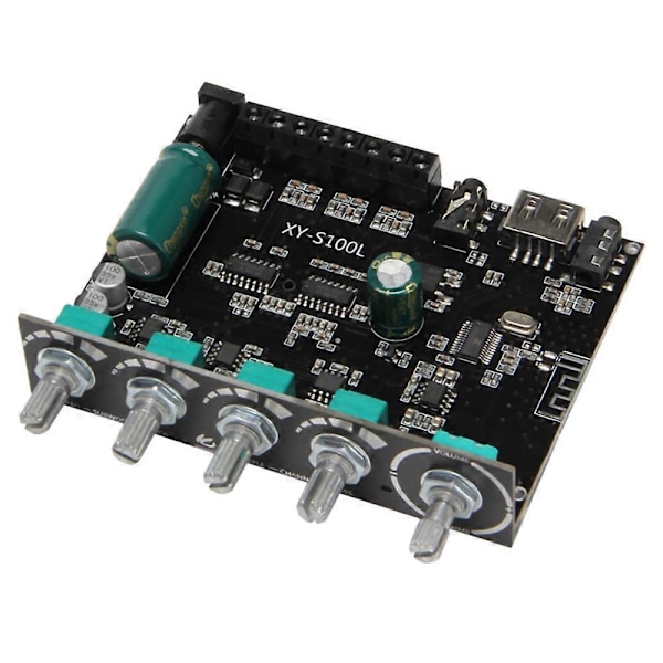 2X50W+100W Effekt Subwoofer Bluetooth Forstærkerkort