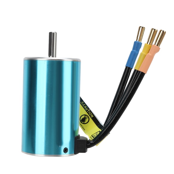 Borstlös motor 4-polig sensorlös 2600KV CNC-skal avtagbar struktur RC-lastbilsmodell borstlös motor för 1/8 för 1/10