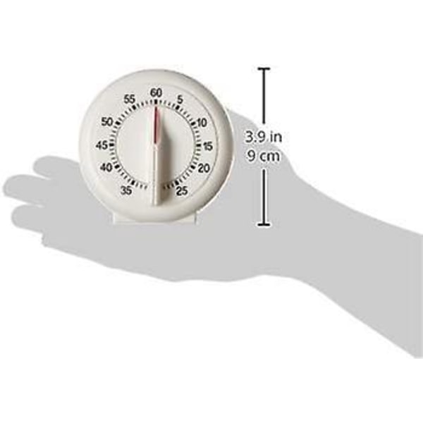 9 cm Lang Ring Køkken Timer - 60 Minutters Nedtælling