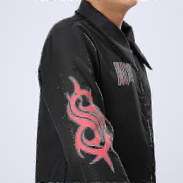 Slipknot Cosplay Kostume Jumpsuit - Løstsiddende Halloween Outfit S