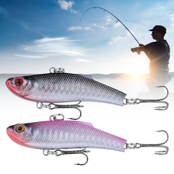 5 stk 7cm/20g Swimbait Kunstig Fiske Lurer Hard Baits med Treble Hook Fiskeutstyr Tilbehør