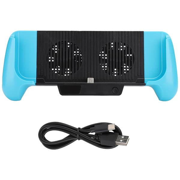 Handgrepp Laddningsställ Kylplatta Kylfläktshållare Passar för Switch Lite med Batteri