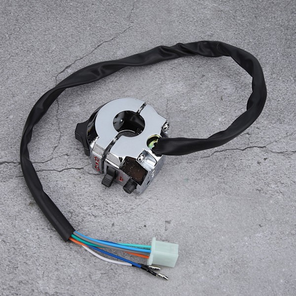 Motorsykkel Funksjonsbryter Horn Blinklys Bryter Blinklys For 22mm Styre