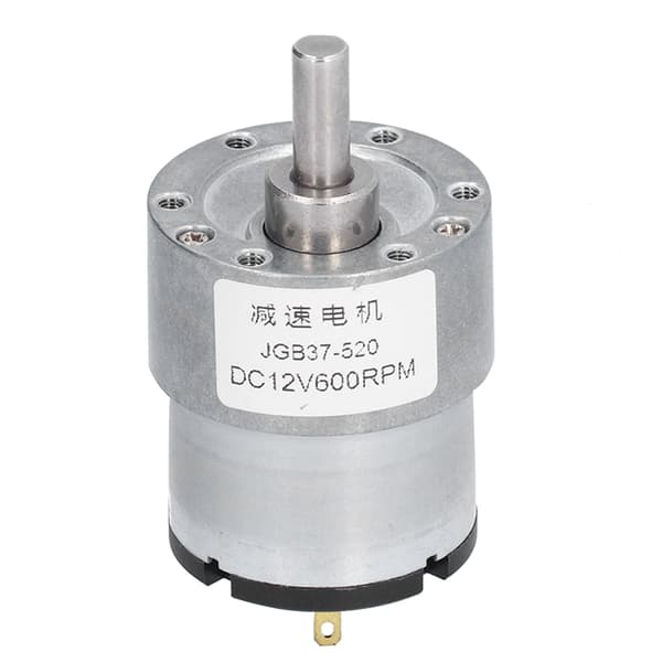 JGB37‑520 12V 600RPM DC Orm Gear Motor Turbo Reducer Aksel til Vinduesdøråbner