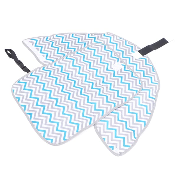 Baby Changing Mat Universal Multifunction Portable Waterproof Baby Diaper Cover Mat for BabiesBlue Wave Changing Mat