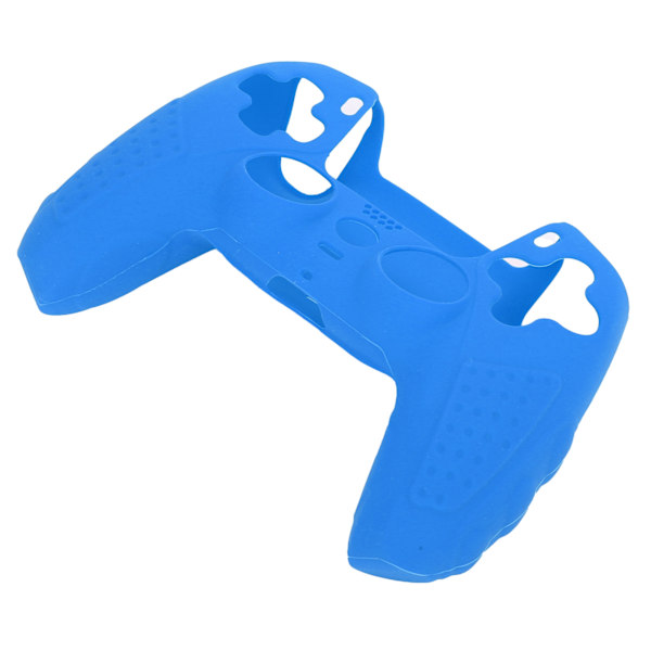 Mat av silikon av matkvalitet, sklisikker beskyttelse for spillkonsoll, håndtak for PS5-joystick (blå)