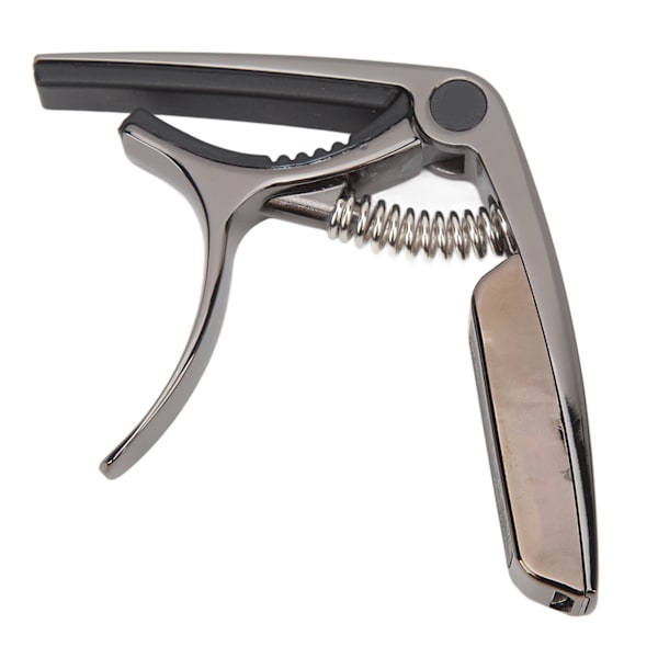 Guitar Tuner Aluminiumlegering Clip On Guitar Tuner til Akustisk Folk Guitar Elektrisk Guitar Ukulele Sort