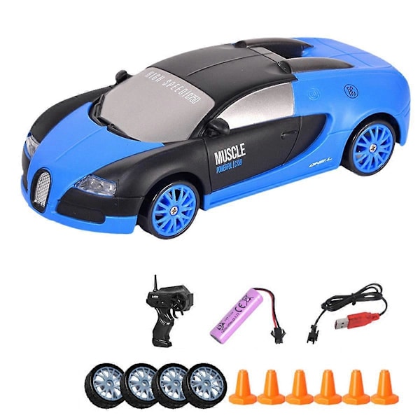 SC24A04 Fjernstyret driftbil, mini drift fjernstyret bil 1:24