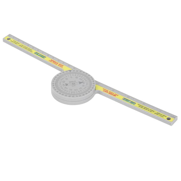 Vinkelmätare Linjal Högprecision Träbearbetning Goniometer Mätinstrument