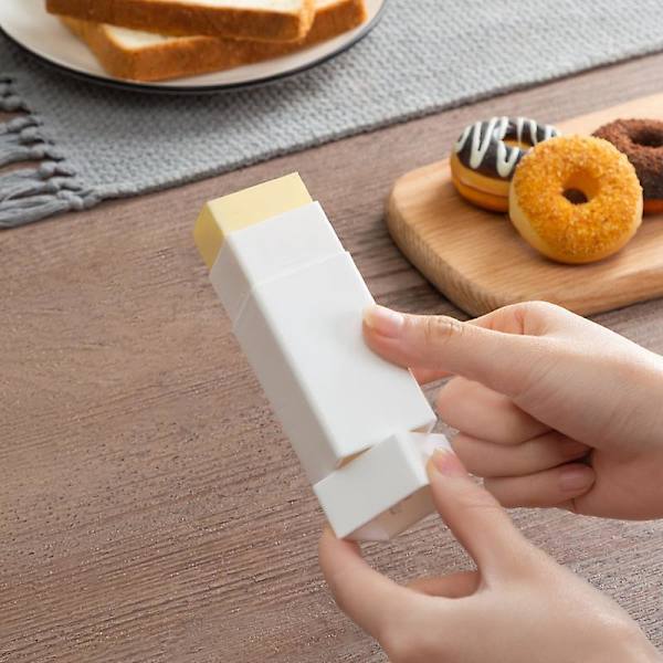 Smørknivsett med maiskolbe - 4 stk, oppvaskmaskinsikker - Smører smør jevnt på pannekaker, vafler, bagels og toast - Friskhet garantert