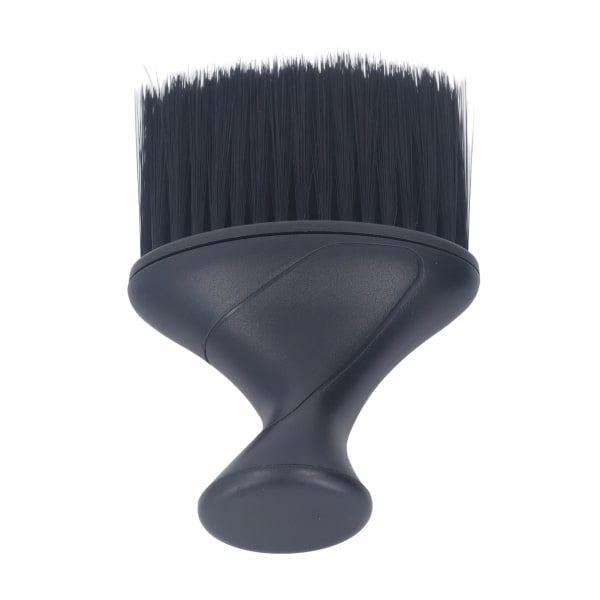 Neck Duster Rensebørste Sort Oblate Neck Hårbørste Blød Nylon Barber Duster Brush