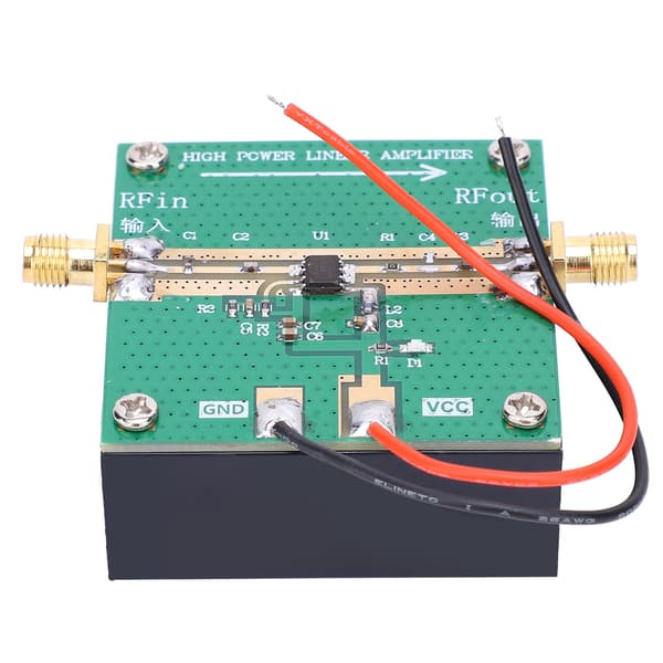 RF2126 RF Effektforstærker 400‑2700MHz 2.4GHZ 1W Forstærker med Køleplade