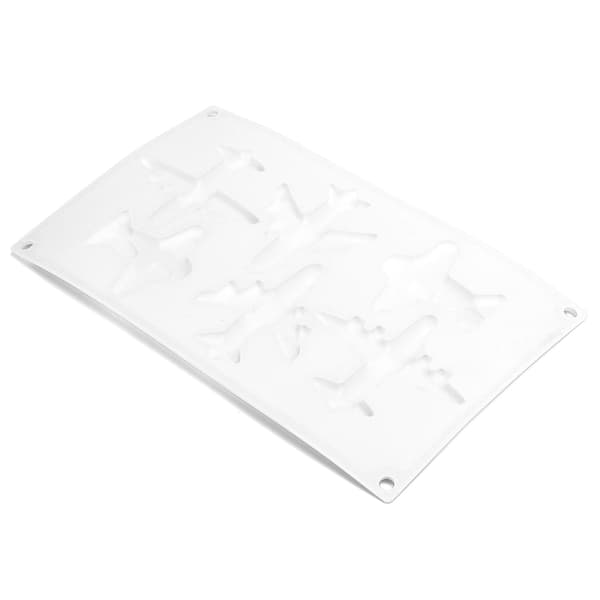 6 gitter flyform silikone bage chokolade kage dekoration form til køkken hjem