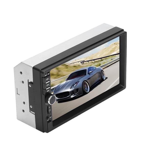 Bil Universal 7 tommer Multimedieafspiller Lydafspiller MP5-afspiller med TF-interface FM
