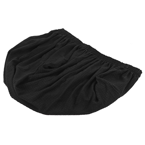 Vanntett polyester sofa setetrekk vaskbart pustende overtrekk hjemmemøbelbeskytter svart enkelt sete