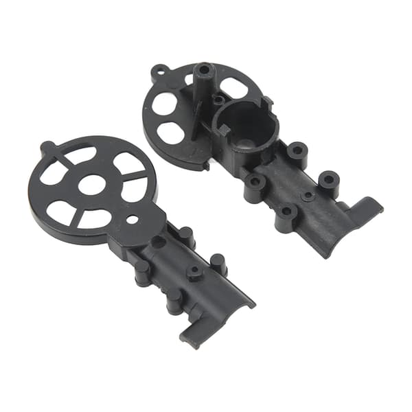 2 stk RC Flymotor Deksel Plast RC Helikopter Reservedeler Tilbehør for WLtoys V912 A