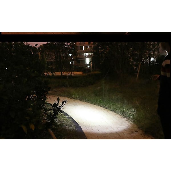 Uppladdningsbar LED, Ultra Kraftfull Militär Aluminium LED Ficklampa, Zoombar för Barn