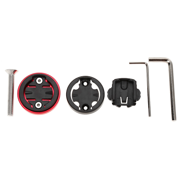 Cykeldatorfäste för Garmin/Bryton/Cateye (Röd)