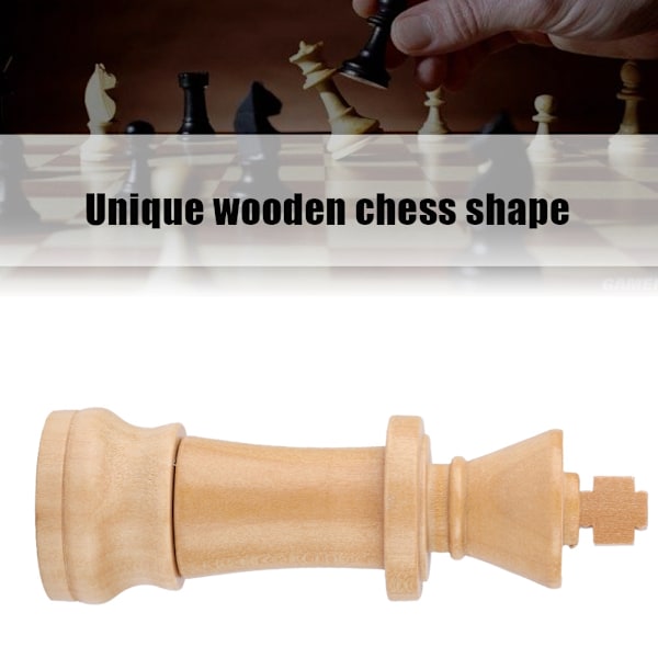 Wooden Chess Shape Datalagring USB 2.0 Flash Drive U Memory Disk kompatibel USB1.1(32GB)