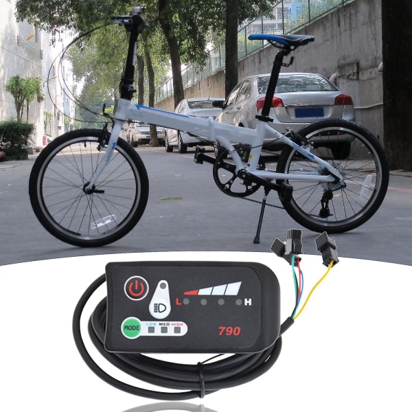 E-sykkel 48V kontrollpanel for jevn og presis hastighetsstyring