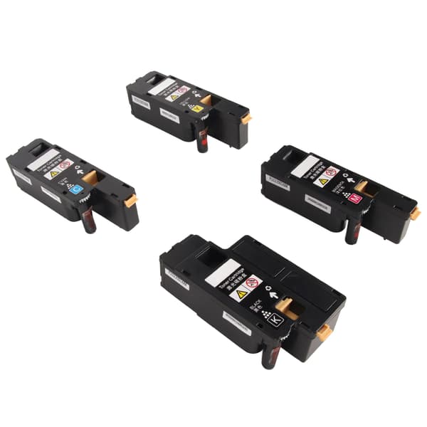 4 stk. tonerpatronerstatningssæt til Xerox Phaser 6000 6010 Workcentre 6015 printer