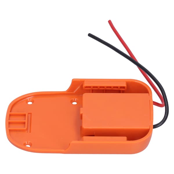 Batteriadapter med fikseringshul Strømdockadapter til RIDGID 18V / AEG 18V strømstik