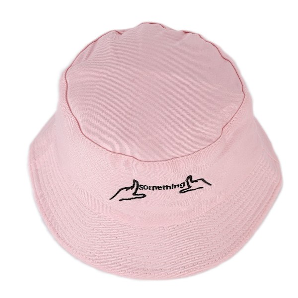 Pustemateriale barneklokkehatt, fasjonabel solbeskyttelse, bred brem baby solhatt for gutter og jenter, rosa