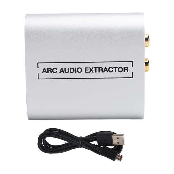 Audio Decoder ARC Extractor Converter Digital High Definition Multimedia Interface Sølv