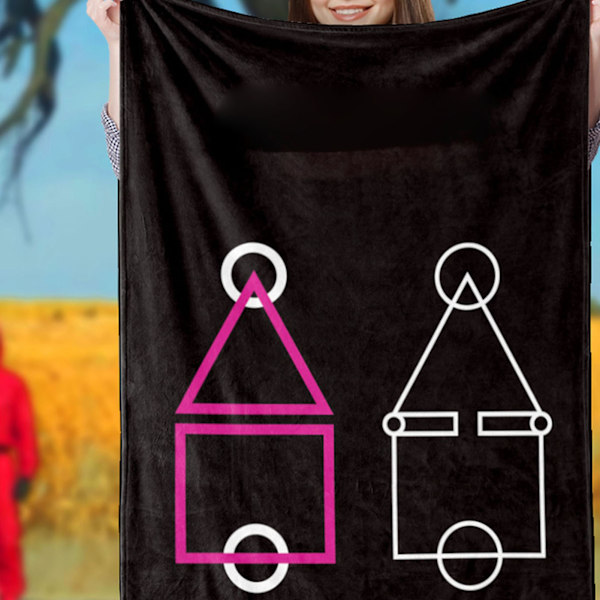 BL629 Teppe Polyester Seng Sove Teppe Moteriktig Unikt Mønster Teppe for Hjemmekontor 140 X 200cm