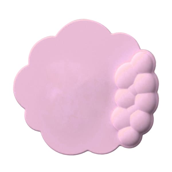 Sky Mousepad med Håndledsstøtte i Hukommelsesskum - Forhindrer Glidning, Ergonomisk Håndledsstøtte til Computer, Laptop, PC, Gaming, Pink