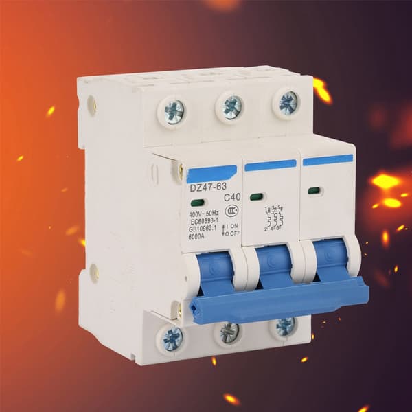 3P Miniature Beskyttelsesafbryder DZ47-63 40A 400V