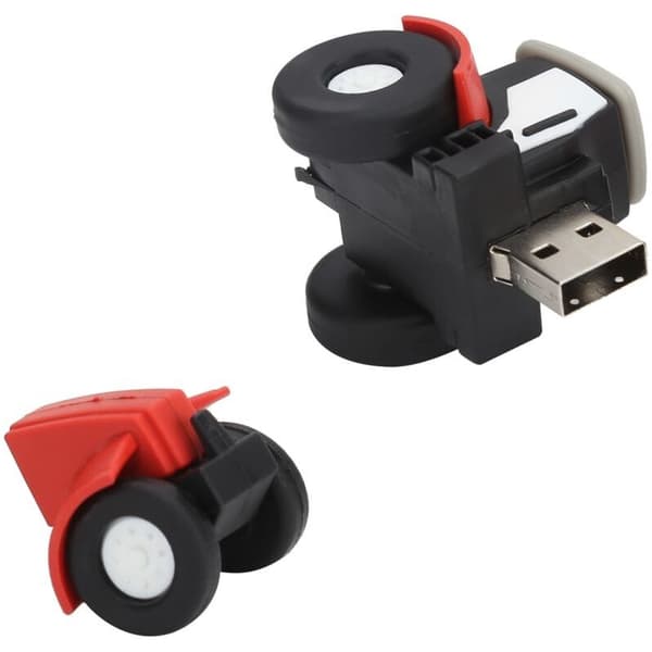 128GB USB-flashdrev med tegneseriedesign - Stor, hurtig lagerplads i bulk, plastikudseende