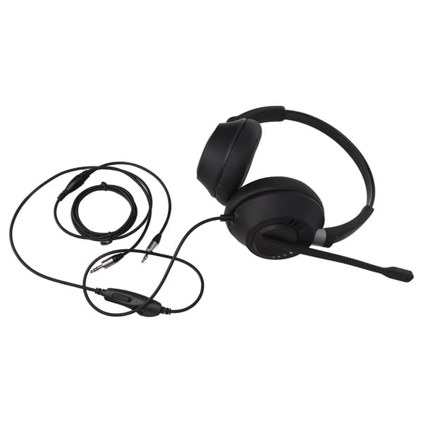 Mobiltelefon Headset Støyreduserende Klar Chat Ultra Komfort PC Hodetelefon for Kundesenter Virksomhet