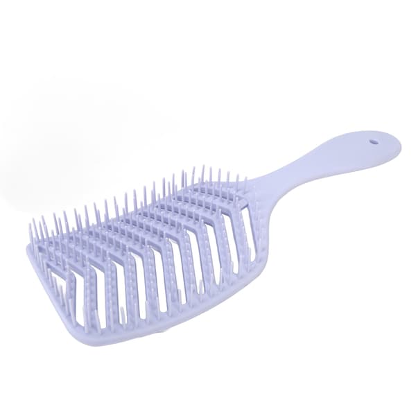 Buet ventilert hårbørste Profesjonell hodebunnsmassasje Paddle Detangling Brush Styling Tool for rask føntørking