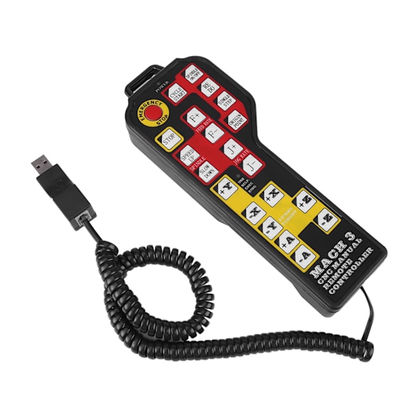 CNC graveringsmaskine manuel controller USB-stik 4-akset kontrol til Mach3
