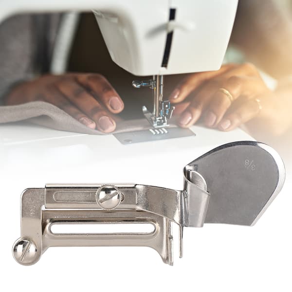 2 st symaskinsbindare låsstygn symaskin fållmapp bindningsfäste A11 bindare 3/8 (1 cm)