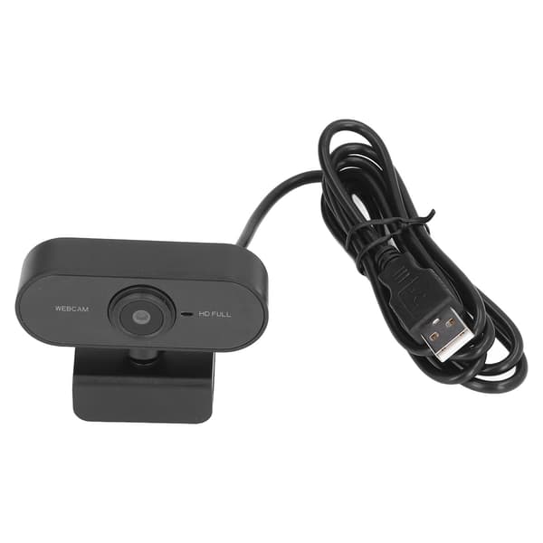 Webkamera HD 1080P Støjreduktion Autofokus Nem Installation Bred Kompatibilitet Computer Webcam