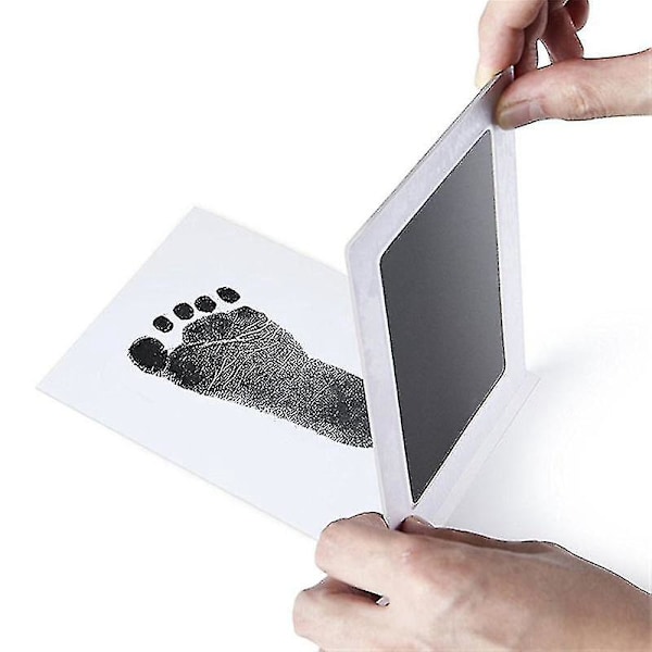 Bläckfritt giftfritt handavtrycks- och hundtassavtrycksset M