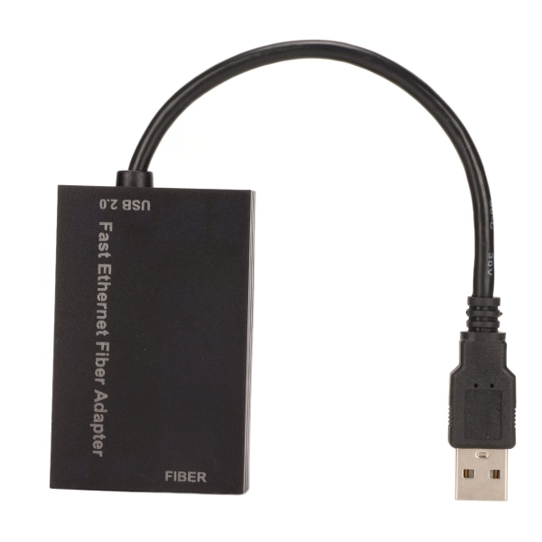 100M Ethernet-serveradapter Høyhastighets strømsparingsmodus USB2.0-port Enkel optisk port SFP-adapter for stasjonære datamaskiner