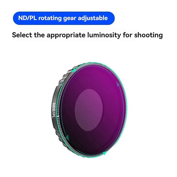 Action Camera Lens Filter Sæt til Action 5 PRO/4
