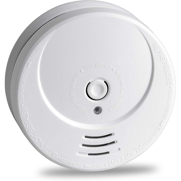 Røgalarm, drevet af litiumbatteri, langvarig 3 år, brandalarm GS506G