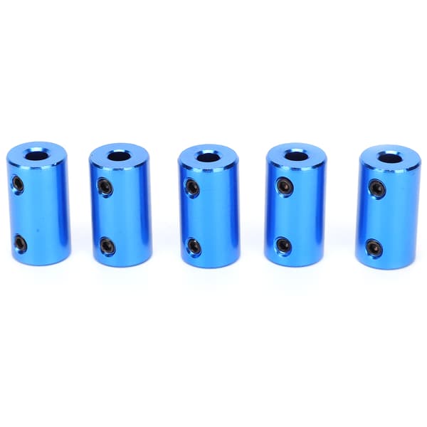 10 stk akselkobling motor DIY aluminiumslegering båtmodell 3D-printerdeler 5 x 8 mm